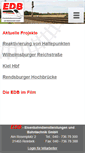 Mobile Screenshot of edb-bahntechnik.de