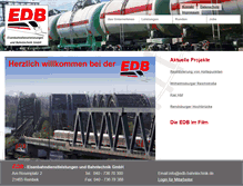 Tablet Screenshot of edb-bahntechnik.de